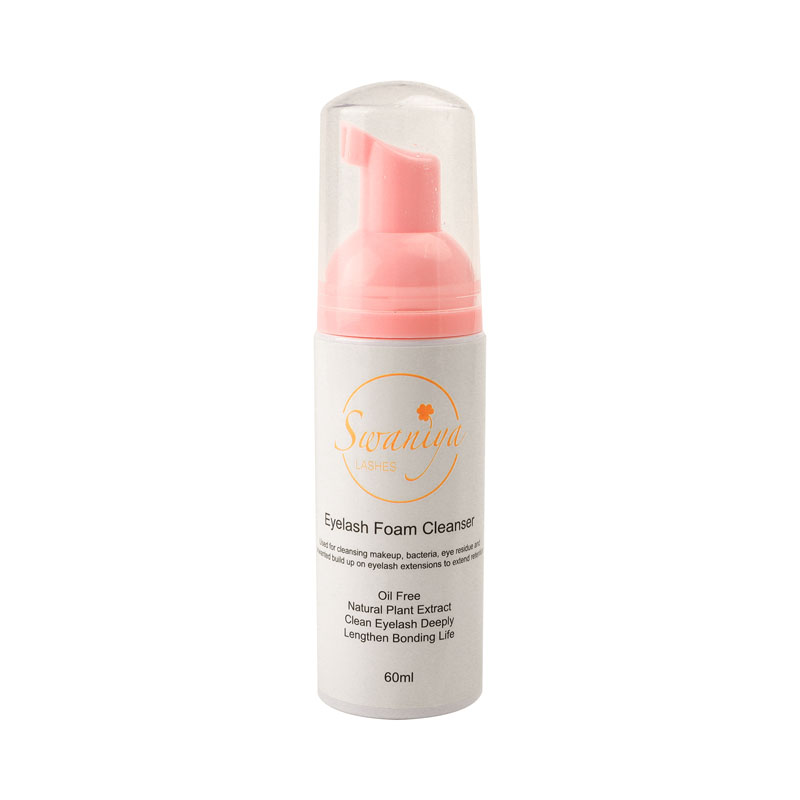 Swaniya® revolutionerer øjenmakeup -rensning: Lash Foam Cleanser fjerner let al øjenmakeup